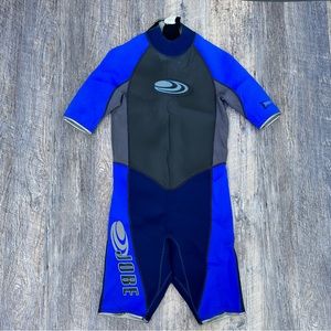 Jobe Men’s Shorts Wetsuits Black and Blue Size Medium